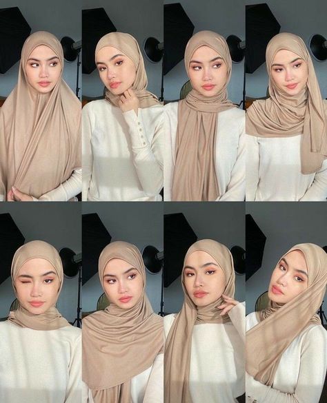 Simple Hijab Tutorial, Estilo Hijab, Stile Hijab, Simple Hijab, Modern Hijab, Street Hijab Fashion, Hijab Style Tutorial, Modern Hijab Fashion, Pashmina Hijab Tutorial