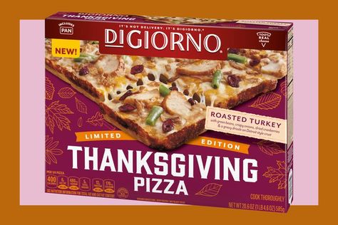 DiGiorno Is Bringing Back Its Wildest ‘Fan-Favorite’ Pizza This Thanksgiving Thanksgiving Pizza, Digiorno Pizza, Host Thanksgiving, Crispy Onions, Sandwich Shops, Frozen Pizza, Company Meals, Food Products, Roasted Turkey