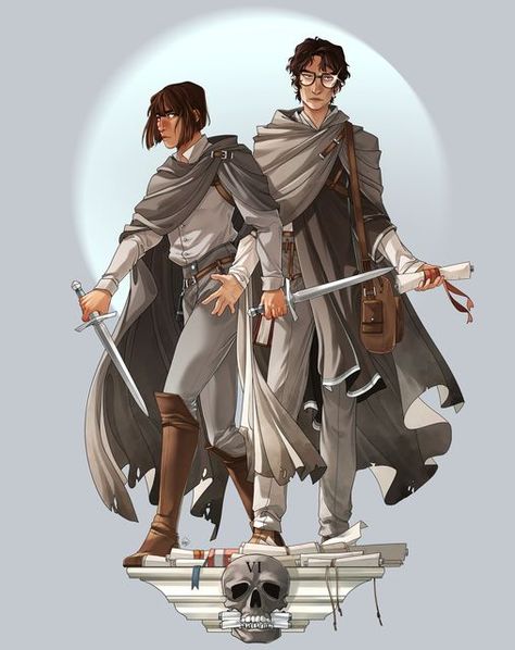 Necromancer Magic, Camilla Hect, Gideon And Harrow, Nona The Ninth, Harrow The Ninth, Gideon The Ninth, The Locked Tomb, Locked Tomb, Fantasy People