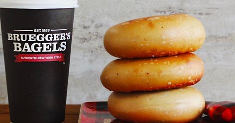 Hip2Save - 3 FREE Bruegger’s Bagels on January 31st – Sign Up Now: Have a Bruegger’s Bagels nearby? Mark your calendars! - View More Restaurant Names, Bagels, Hot Dogs, Sign Up, Restaurant, Ethnic Recipes