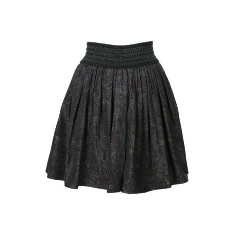 Dark Patterned Skirt w/ Thick Braided Style Waistband - Vintage... ❤ liked on Polyvore featuring skirts, woven skirt, patterned skirts, vintage print skirt, vintage skirts and elastic skirt Dark Floral Skirt, Whimsigothic Clothes Skirts, Vintage Black Gathered Skirt, Vintage Floral Print Mini Skirt, Vintage Red Floral Print Skirt, Thick Braid, Elastic Skirt, Skirt Pattern, Vintage Skirt