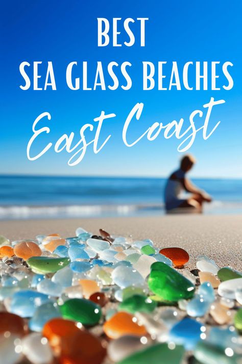 Embark on a journey to find some of the most beautiful sea glass on the East Coast's beaches. Our guide uncovers some of the top beaches for sea glass hunters and beachcombers, offering a delightful treasure-hunting experience. Treasure Hunting, Beautiful Sea, Best Beaches, The East, East Coast, Sea Glass, Hunting, Paradise, Glass