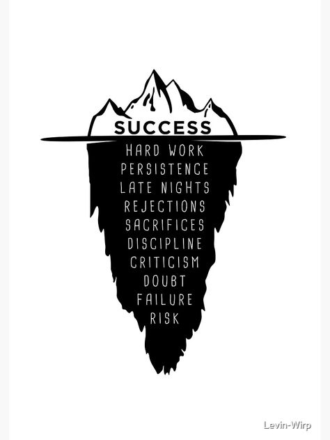 "motivational saying success iceberg millionaire" Spiral Notebook by Levin-Wirp | Redbubble Quotes To Success Motivation, Money Mindset Wallpaper Iphone, T Shirt Money Design, Inspiring Pictures Motivation, Mens Motivational Quotes, Trading Poster Design, Millionaire Mindset Quotes Motivation, Motivation Quotes For Success, Motivation Poster Design