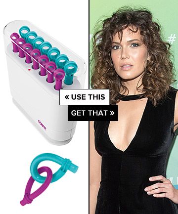 Hot Sticks Curls, Best Hair Rollers, Velcro Hair Rollers, Curlers For Long Hair, Hot Curlers, Hot Rollers Hair, Spiral Curls, Ear Hair, Low Maintenance Hair