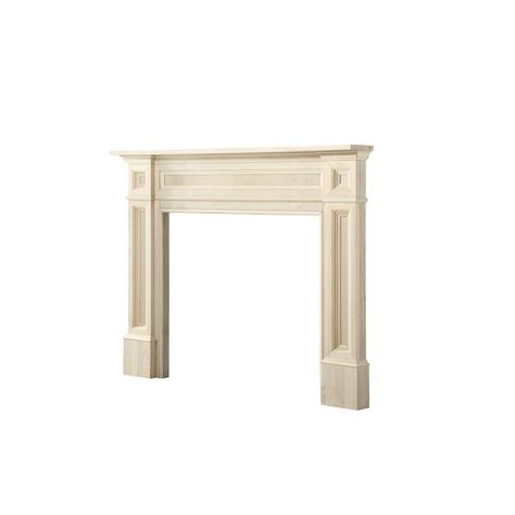 Pearl Mantels The Classique Fireplace Surround Fireplace Mantel Surround, Cast Stone Mantel, Grey Fireplace, Fireplace Mantel Surrounds, Stone Mantel, Mantel Surround, Fireplace Shelves, Wood Fireplace Mantel, Wall Mount Electric Fireplace