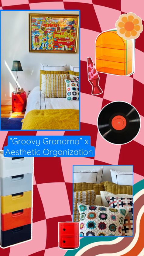 Gina mixes colors, textures, and patterns in her small space bedroom. X Aesthetic, Aesthetic Organization, Small Dorm Room, Small Dorm, College Bedroom, Uni Room, Bedroom Style, Aesthetic Rooms, Bedroom Aesthetic