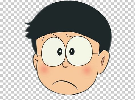 Nobita Background, Nobita Face Png, Nobita Face Edit, Emoji No Background, Anime Face Png, Nobita Face, Anime Head Png Boy, Cartoon Face Png, Head Picture