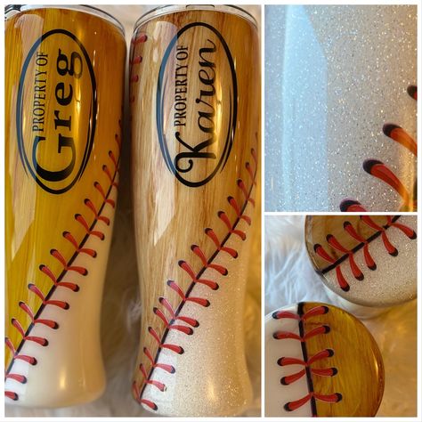 Epoxy Tumbler Ideas, Tumbler Boys, Bling Cups, Baseball Cup, Tumbler Cups Personalized, Epoxy Projects, Tumbler Pictures, Softball Coach, Epoxy Tumbler