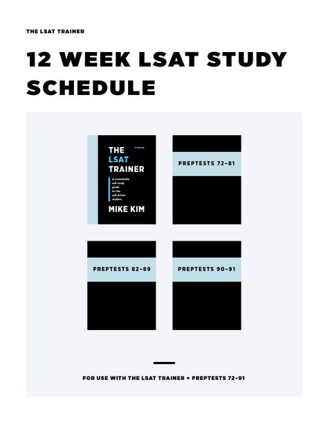 LSAT Study Schedules | The LSAT Trainer 4 Month Schedule, Lsat Study Plan, Lsat Study Schedule, Months Template, Lsat Study, Study Plan Template, Study Schedule Template, Algebra Problems, Study Schedule