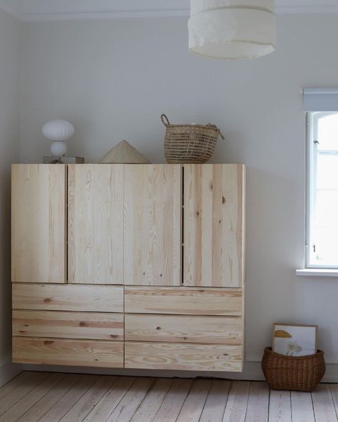 If you have followed me for a while you probably know already .. I love the Ikea Ivar storage system! I’ve made several hacks of the… | Instagram Ivar Metal Cabinet, Ivar Wardrobe, Ikea Ivar Storage, Ivar Storage, Ikea Baby Room, Nordic Kids Room, Scandi Kids Room, Family Room Storage, Ikea Ivar Cabinet