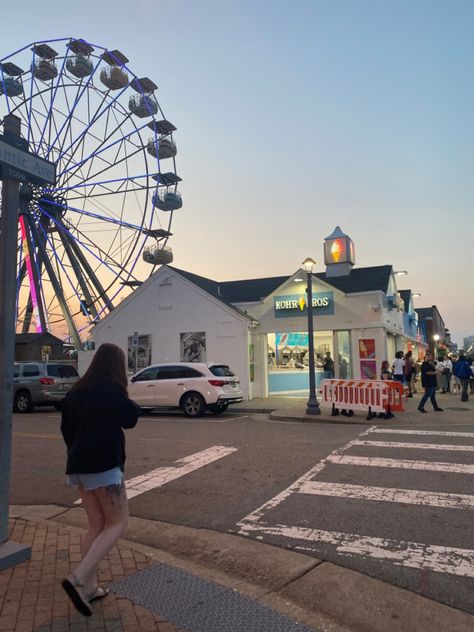 Va Beach Aesthetic, Virginia Summer Aesthetic, Summer Small Town, Senior Week Beach, Virginia Beach Aesthetic, Summer In America, Virginia Aesthetic, Small Town Summer, Coastal Granddaughter Style