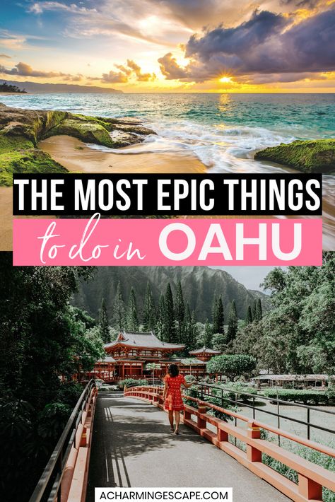 Oahu Things To Do, Oahu Itinerary, Hawaii Trip Planning, Hawaii Vacation Tips, Things To Do In Oahu, Hawaii Itinerary, Oahu Vacation, Hawaiian Travel, Oahu Travel