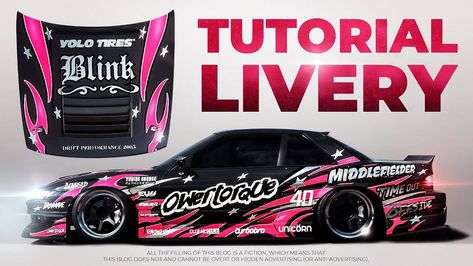 Drift Livery Design, E36 Livery, Drift Livery, Nissan R33, Vintage Racing Poster, Car Livery, Car Sticker Design, Best Jdm Cars, Car Wrap Design