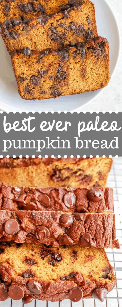 Paleo Pumpkin Bread Almond Flour, Pregnant Meals, Almond Flour Pumpkin Bread, Paleo Pumpkin Recipes, Paleo Pumpkin Bread, Erin Lives Whole, Paleo Breakfast Easy, Gluten Free Pumpkin Bread, Clean Desserts