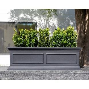 French Planter Boxes, Planters For Front Porch, Frame Paneling, Privacy Screening, Yard Makeover, Plastic Planter Boxes, Pergola Aluminium, Traditional Windows, Garden Estate