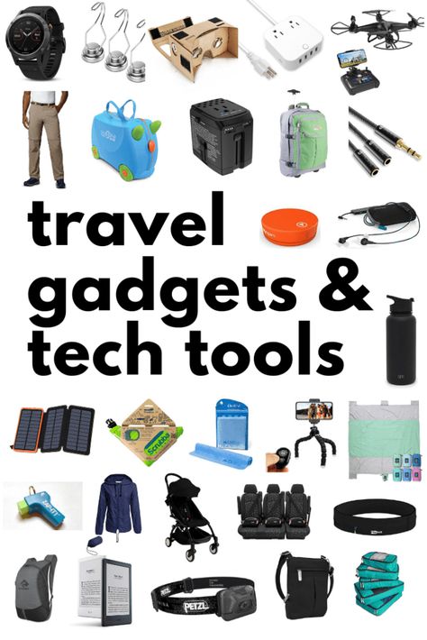 Best Travel Gadgets, International Travel Essentials, Outdoor Gadgets, Travel Tools, Travel Gadgets, Travel Tech, Family Vacation Destinations, Road Trip Hacks, Texas Travel