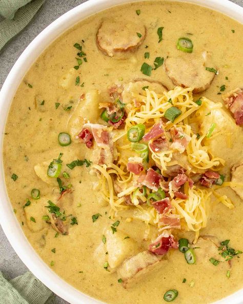 Cajun Potato Soup Cajun Potatoes, Potato Soup, Chowder, Stew, Soups, Bowl