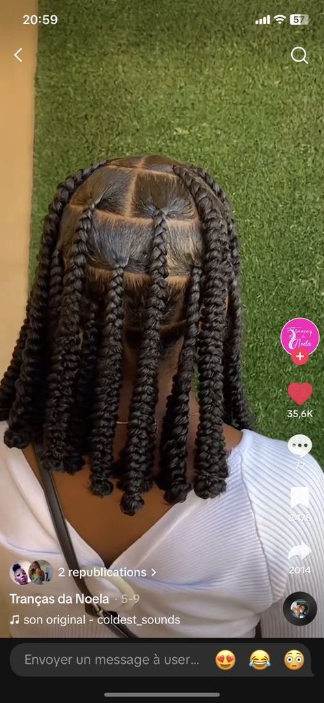 Protective Style Inspiration, Quick Hairstyles Braiding Hair, Backtoschool Hairstyles Black Braids, Fishtail Knotless Braids, Quick Protective Hairstyles Black Women, Jayda Wayda Braids Knotless, Fast Easy Braids Black Women, Cute Bangs Hairstyles Black Women, Short Term Protective Styles