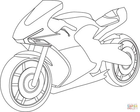 Motorcycle Coloring Pages Free Printable, Bike Coloring Page, Coloring Pages Cars, Small Black Tattoos, Onion Benefits, Cycle Drawing, Just Do It Wallpapers, Avengers Coloring, Sports Drawings