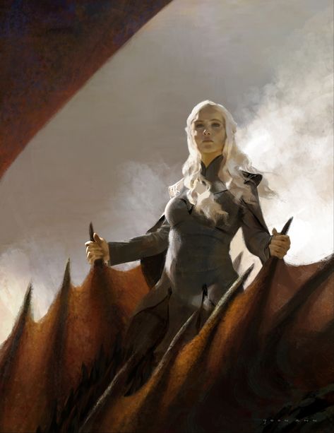 ArtStation - Mother of Dragons, Joon Ahn Targaryen Moodboard, Daenerys Fanart, Queen Daenerys, Daenerys Targaryen Art, Game Of Thrones Artwork, Game Of Throne Daenerys, Game Of Thrones Dragons, Got Dragons, Fire And Blood