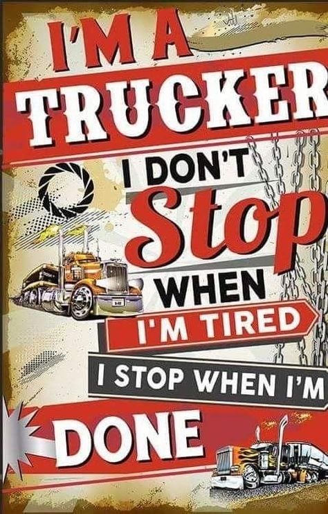 Funny Truck Quotes, Truck Driver Quotes, Truck Driver Wife, Trucking Humor, Freight Broker, Trucker Quotes, Female Trucks, Truck Memes, Truck Quotes