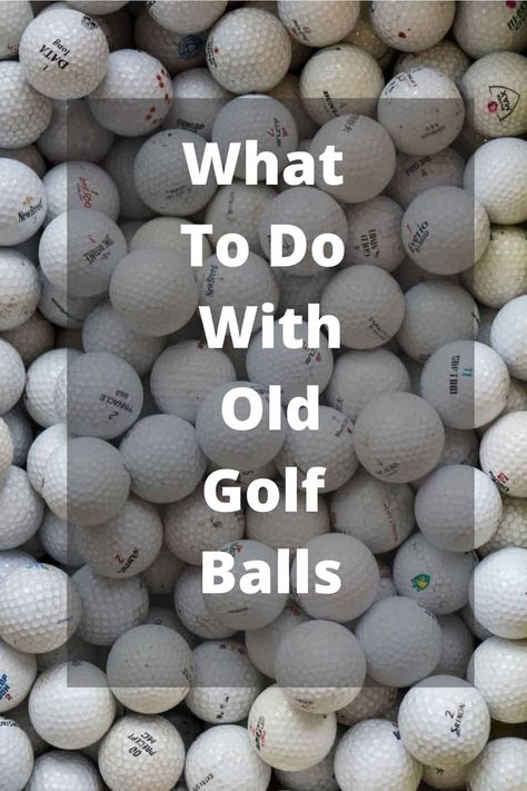 Golf Club Crafts, Golf Crafts, Golf Ball Displays, Golf Ball Gift, Golf Ball Crafts, Golf Diy, Golf Decor, Ladybug Crafts, Golf Art