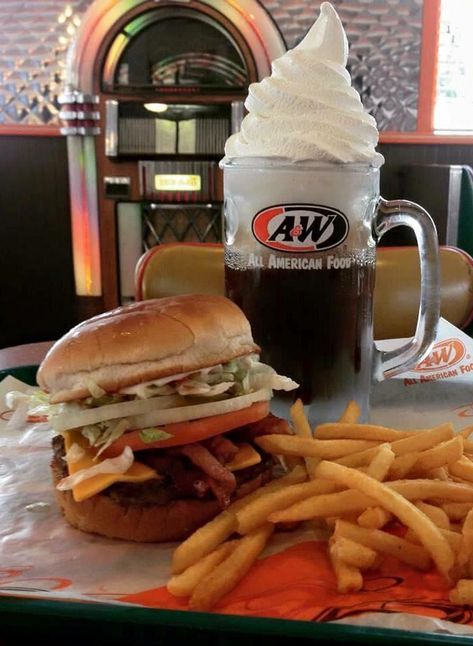 A&w Burger, Pork Tenderloin Sandwich, Breaded Chicken Tenders, Baker Man, Fast Food Places, A&w Root Beer, Burger Places, Restaurant Photos, Man Repeller