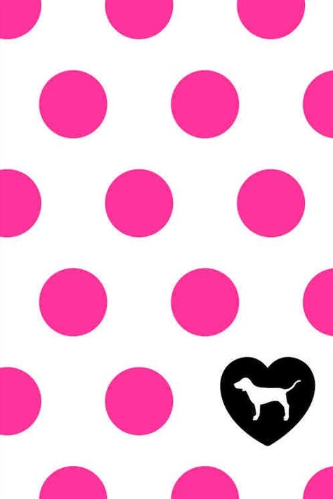 VS PINK iPhone wallpaper Victoria Secret Pink Wallpaper, Pink Nation Wallpaper, Sf Wallpaper, Vs Pink Wallpaper, House Pics, Victoria Secret Wallpaper, Polka Dots Wallpaper, Fun Wallpaper, Dots Wallpaper