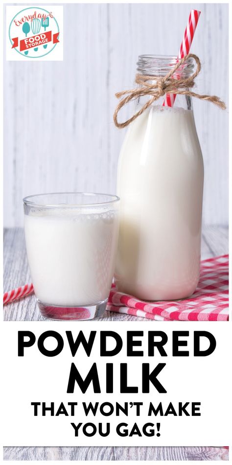 Uses For Powdered Milk, Recipes That Use Powdered Milk, Powdered Milk Uses, Dry Milk Recipes, Powdered Milk Recipes, Using Powdered Milk, Survival Pantry, Homestead Canning, Milk Pudding Recipe