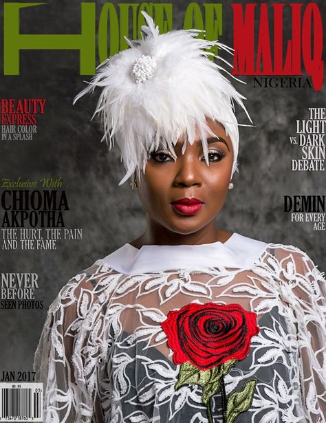 Nollywood Actress Chioma Akpotha Chukwuka Covers HOUSE OF MALIQ magazine January Edition 2017 Chioma Akpotha, Star Actress, Alien Vs Predator, Light Hair Color, Alien Vs, Light Hair, African Wear, Lifestyle Magazine, Actress Photos