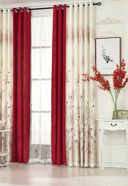 Colors That Start With A Living Room Curtains Lovely Us 10 26 Off Byetee Living Room Red Curtain Bedroom Curtain Garden Warm Cotton Finished Fabrics Linen Curtains Simple Pastoral Custom In Check more at https://bridgegalleryny.com/colors-that-start-with-a-living-room-curtains-lovely-us-10-26-off-byetee-living-room-red-curtain-bedroom-curtain-garden-warm-cotton-finished-fabrics-linen-curtains-simple-pastoral-custom-in-2/ Red And Cream Curtains, Red Drapes Living Room, Red Curtains Living Room Ideas, Christmas Curtains Living Room Ideas, Red Curtains Bedroom, Lace Curtains Bedroom, Red Curtains Living Room, Maroon Curtains, Red And White Curtains