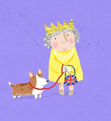 We Love to Illustrate Oso Paddington, Uk Illustration, Queens Jubilee, Corgi Art, Welsh Corgi Puppies, Corgi Pembroke, Queen Of England, Corgi Puppy, Her Majesty The Queen