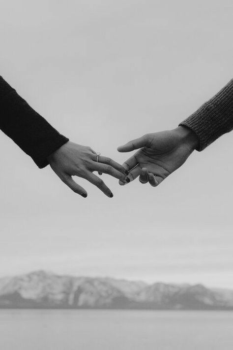 Couples Hands Photo Ideas, Holding On Aesthetic, Hand Holding Black And White, Two Hands Aesthetic, Hand In Hand Aesthetic, Couple Hands Holding Drawing, Holding Hands With Rings, Hand To Hand Couple, Hand Photos Couple