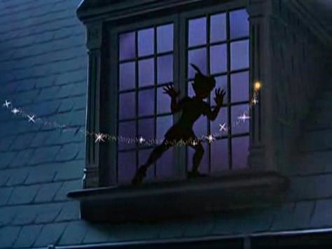 window Peter Pan Window, Peter Pan 1953, Mood Pictures, Disney Moments, Movie Animation, Nostalgia Art, About A Boy, Human Spirit, Disney Classics