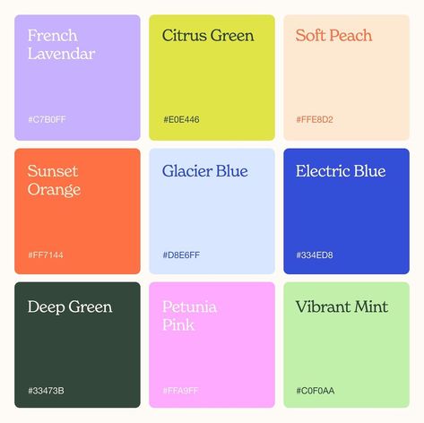 Bedroom Wall Decor Ideas, Color Design Inspiration, Business Colors, Hex Color Codes, Brand Color Palette, Green Colour Palette, Wall Decor Ideas, Color Palate, Bedroom Wall Decor