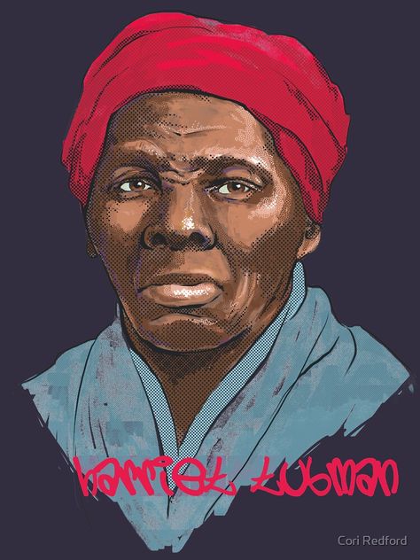 "Harriet Tubman - American Hero" T-shirt by coriredford #Aff , #AFF, #American, #Tubman, #Harriet, #coriredford Harriet Tubman Pictures, Harriet Tubman, September 17, Pencil Art Drawings, Tattoo Work, American Heroes, Famous Women, Panel Art, Movie Scenes