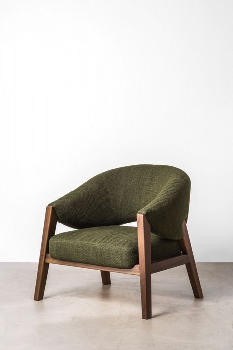 Bruno Moinard Éditions – Apora Bruno Moinard, Statement Chair, Interior Architecture Drawing, Living Area Design, Statement Chairs, Green Armchair, Furniture Design Chair, Home Library Design, Furniture Design Living Room