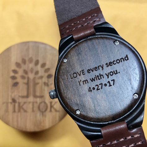 Gifts For Hubby, Bf Gifts, Relationship Gifts, Wooden Watch, Gifts For Boyfriend, Fairytale Wedding, Gifts For Husband, Creative Gifts, Couple Gifts