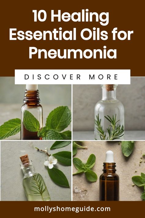 Discover the best essential oils for pneumonia relief and respiratory issues. Learn how to use essential oils like oregano and thyme to heal the lungs effectively. Try diffuser blends or DIY all-natural vapor rub recipes for pneumonia. Explore the benefits of essential oils for bronchitis and find out about their soothing properties. Incorporate oils to help pneumonia with a homemade chest rub. Enhance your wellness routine with these powerful remedies! Essential Oils For Wheezing, Essential Oils For Mucus In Chest, Essential Oils For Period, Oils For Pneumonia, Walking Pneumonia Remedies, Essential Oils For Pneumonia, Essential Oils For Period Cramps, Diffuser Blends For Respiratory Support, Oils For Period Cramps