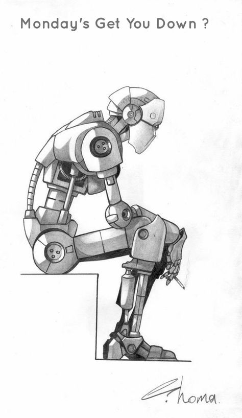 Robot Drawing, Robot Design Sketch, Robot Sketch, Cyborgs Art, Arte Robot, Concept Art Drawing, Poses References, A Robot, Robot Design