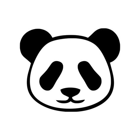 Panda Face Tattoo, Red Kids Rooms, Baby Wild Animals, Panda Face, Room Baby, Wall Decor Decals, Panda Print, Hydroflask Stickers, Face Tattoo