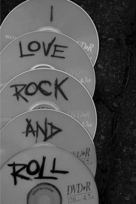 Black, Graffiti, The Words, Rock And Roll, Black And White, White