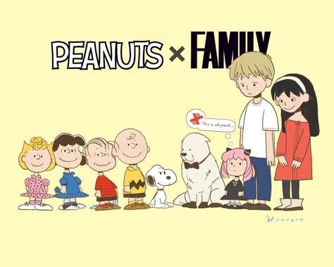 Humour, Yor Briar, Desain Signage, The Peanuts, Spy X Family, Anime Crossover, Funny Anime Pics, Anime Memes, Anime Funny