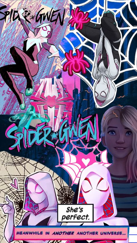 Spiderman Gwen Stacy, Spider Gwen Art, Gwen Spiderman, Spiderman And Spider Gwen, Spiderman Girl, Marvel Spider Gwen, Image Spiderman, Spiderman Art Sketch, Spiderman Artwork