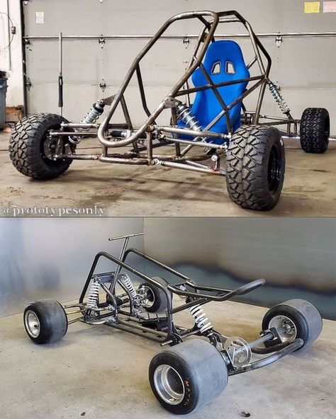 Custom Go Karts, Fabrikasi Logam, Go Kart Designs, Go Kart Frame Plans, Build A Go Kart, Drift Kart, Freetime Activities, Go Kart Frame, Homemade Go Kart