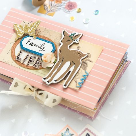 Bea Valint: Heritage mini album | Crate Paper DT Bea Valint, Diy Spring Decor, Mini Albums Scrap, Album Ideas, Spring Decor Diy, Mini Album Tutorial, Cards For Boyfriend, Album Scrapbook, Spruce Up Your Home