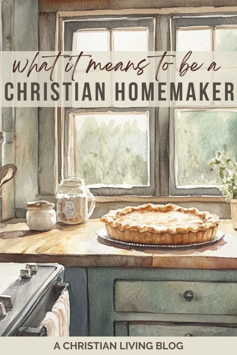 Embracing the Role: What It Means to Be a Christian Homemaker Becoming A Homemaker, Christian Homesteading, Slow Homemaking, Homemaking Quotes, Homemaker Aesthetic, Homemaking Aesthetic, Homemaker Quotes, Being A Homemaker, Biblical Homemaking