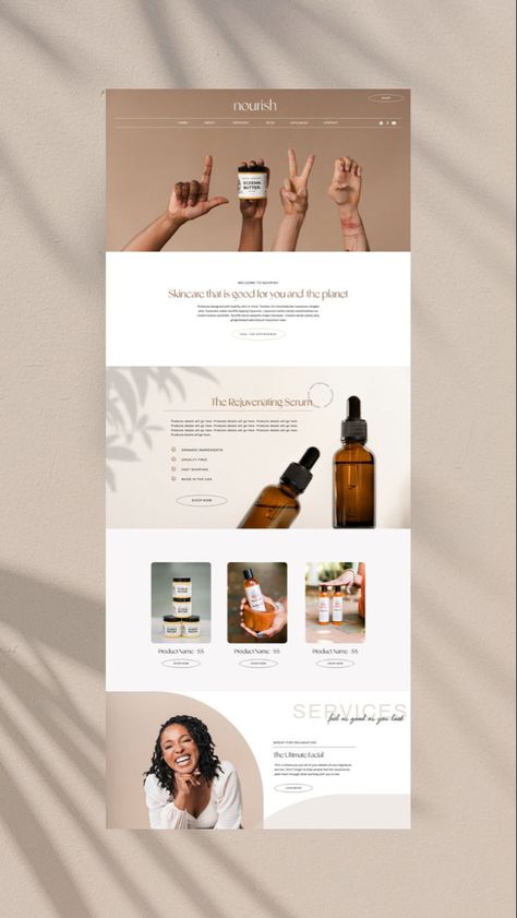 Candle Website, Desain Ux, Beauty Web, Minimal Website Design, Luxury Website, Website Design Inspiration Layout, Showit Website Template, Ui Design Website, Theme Template