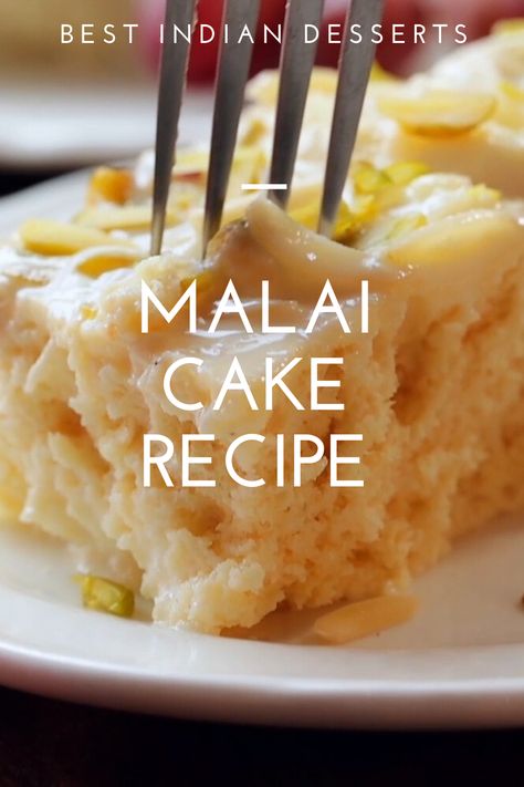 Malai Cake Recipe, Malai Cake, Indian Desserts, Easy Baking Recipes, First Video, Relish, Cake Recipe, Macaroni And Cheese, Youtube Channel