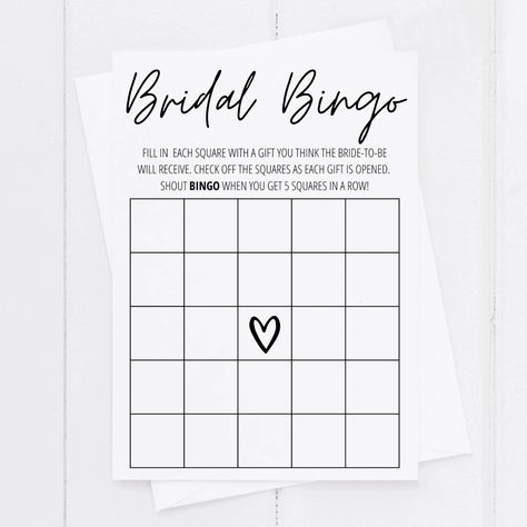 Bridal Shower Games Free Printables, Bingo Printable Free, Bingo Free Printable, Bridal Shower Games Prizes, Bridal Shower Bingo, Bridal Shower Inspo, Bingo Template, Bridal Shower Planning, Bridal Bingo